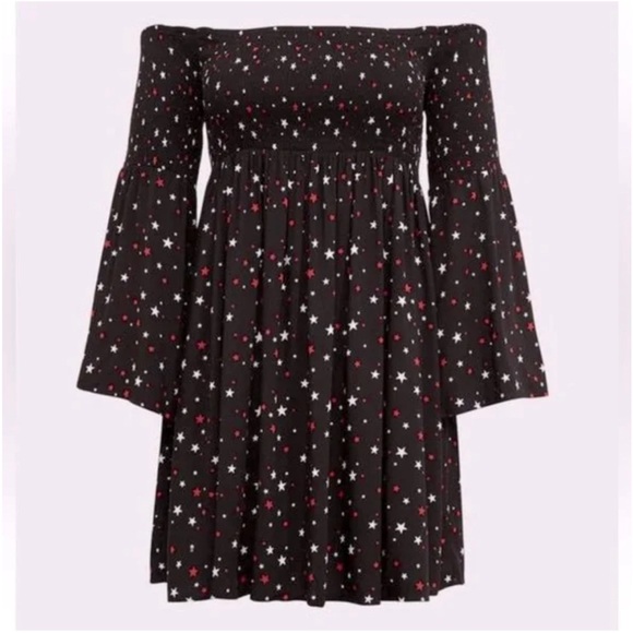 Off the shoulder skater dress 🖤❤️⭐️ - Picture 5 of 7